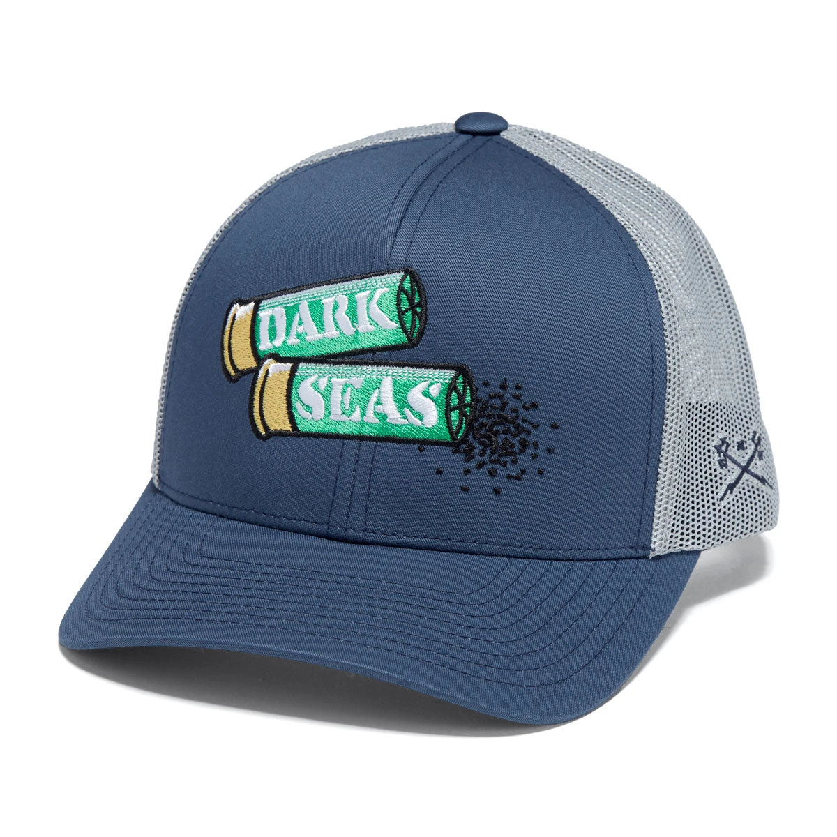 Dark Seas Hookline Hat - Navy/Grey 3 Dark Seas Hookline Hat - Navy/Grey