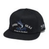 Dark Seas Vapor Hat - Black -DADDIES Skate Gear 886731653575 1