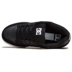 DC Pure Shoes - Black/Black/White -DADDIES Skate Gear 888327403618 3