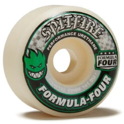 Spitfire F4 101d Conical Skateboard Wheels - Green - 52mm