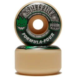 Spitfire F4 101d Conical Skateboard Wheels - Green - 54mm -DADDIES Skate Gear 888560109940 2 b7699685 57cf 4ef1 af8d 563a86c30f0d