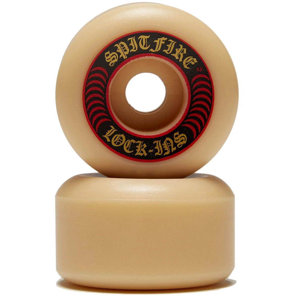 Spitfire Formula Four 101d Lock Ins Skateboard Wheels - 53mm 4 Spitfire Formula Four 101d Lock Ins Skateboard Wheels - 53mm - Image 2