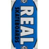 Real Team Classic Oval Skateboard Complete - Blue - 8.50" -DADDIES Skate Gear 888560238435 c