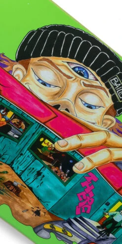 There Jessyka Lucid Dreaming TF Skateboard Complete - Green - 8.06" -DADDIES Skate Gear 888560309746 3