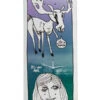 Krooked Una Debate True Fit Skateboard Deck - White - 8.25" -DADDIES Skate Gear 888560324565 1