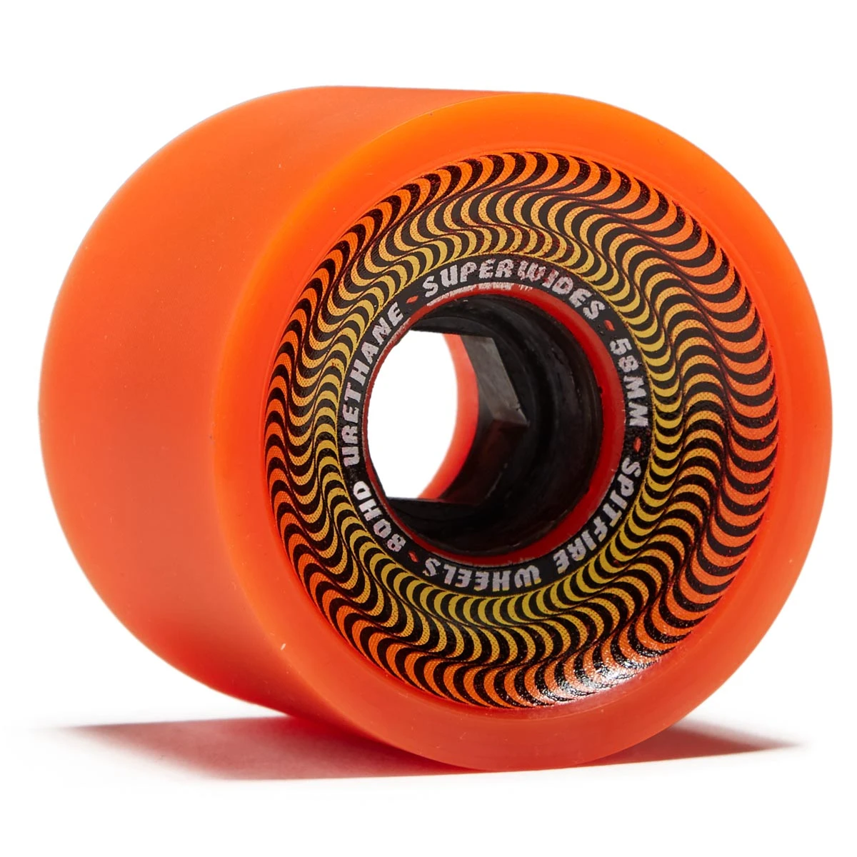 Spitfire 80HD Superwides Skateboard Wheels - Orange - 58mm 3 Spitfire 80HD Superwides Skateboard Wheels - Orange - 58mm