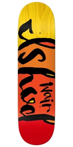 Real Ishod Script Colorblock Skateboard Deck - 8.28"