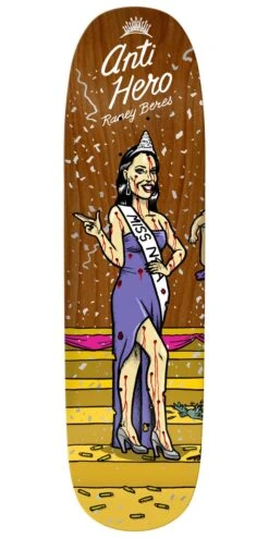 Anti-Hero Miss Corporate Greed Raney Skateboard Deck - 8.63"
