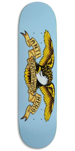 Anti-Hero Classic Eagle Skateboard Deck - Blue - 8.28"
