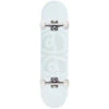 Krooked Eyes Skateboard Complete - White - 8.06" -DADDIES Skate Gear 888560338449 c