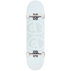 Krooked Eyes Skateboard Complete - White - 8.06"