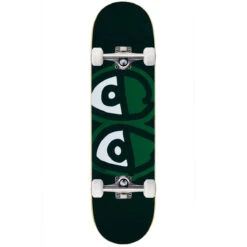 Krooked Eyes Easy Rider Skateboard Complete - Green - 8.25"