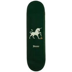 Real Wilkins Unicorn Skateboard Deck - Green - 8.38"