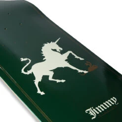 Real Wilkins Unicorn Skateboard Deck - Green - 8.38" 8 Real Wilkins Unicorn Skateboard Deck - Green - 8.38" -DADDIES Skate Gear 888560342071 3