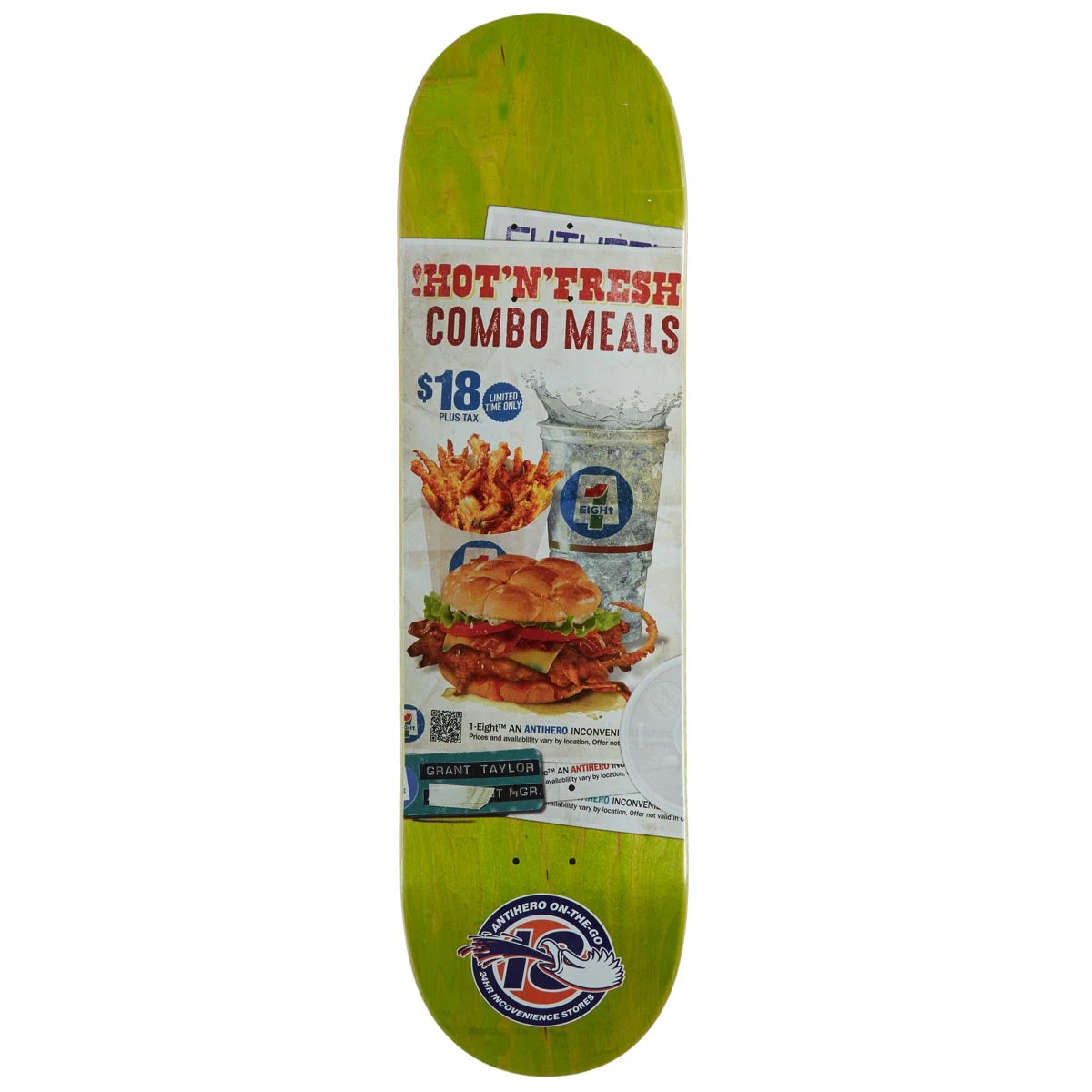 Anti-Hero Grant (a)rtificial (i)ngredients Skateboard Deck - 8.50" 3 Anti-Hero Grant (a)rtificial (i)ngredients Skateboard Deck - 8.50"