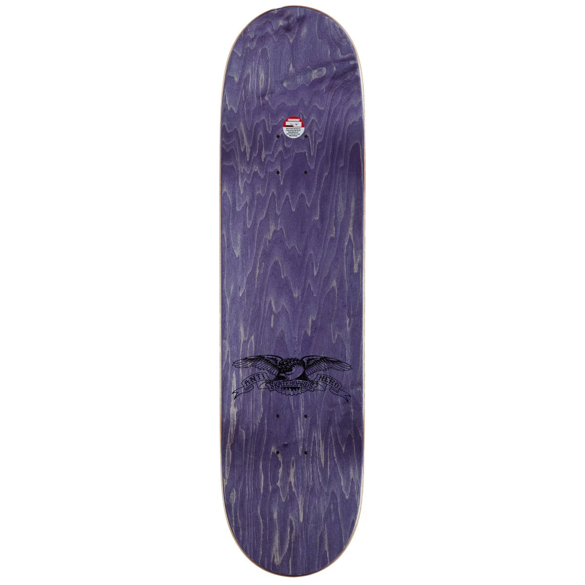 Anti-Hero Grant (a)rtificial (i)ngredients Skateboard Deck - 8.50" 4 Anti-Hero Grant (a)rtificial (i)ngredients Skateboard Deck - 8.50" - Image 2