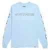 Spitfire Classic '87 Bighead Fill Long Sleeve T-Shirt - Light Blue/Black/White Prints -DADDIES Skate Gear 888560343061 1