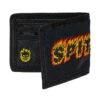 Spitfire Flames Script Wallet - Black 1 Spitfire Flames Script Wallet - Black -DADDIES Skate Gear 888560346185 1