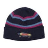 Krooked Bored Beanie - Navy/Blue/Magenta
