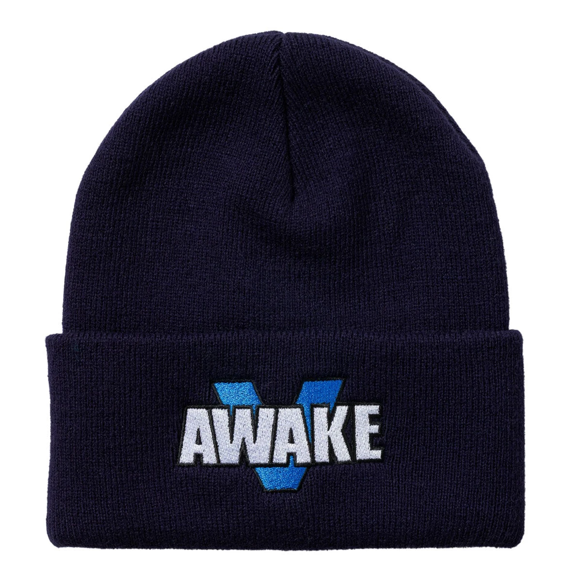 Venture Wide Awake Beanie - Navy/Blue/White 3 Venture Wide Awake Beanie - Navy/Blue/White