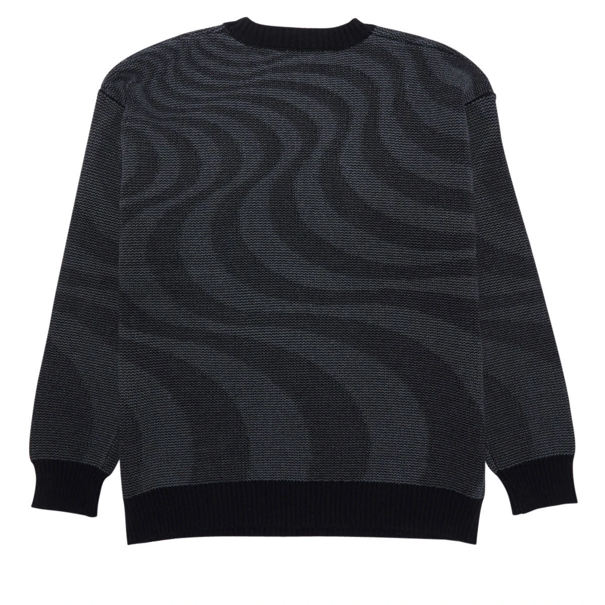 Spitfire Classic Swirl Bighead Fill Emb Sweatshirt - Black/Grey 4 Spitfire Classic Swirl Bighead Fill Emb Sweatshirt - Black/Grey - Image 2