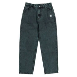 Krooked Eyes Denim Twill Jeans - Green Overdye