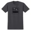 Thunder Live Wire T-Shirt - Charcoal/Black/Grey Print -DADDIES Skate Gear 888560350120 1
