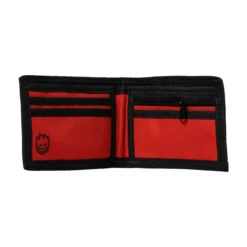 Spitfire Burnout Script Wallet - Red/Black -DADDIES Skate Gear 888560354395 3