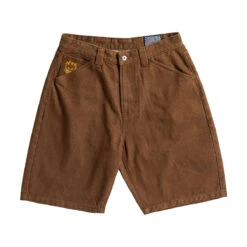Spitfire Bighead Denim Shorts - Brown