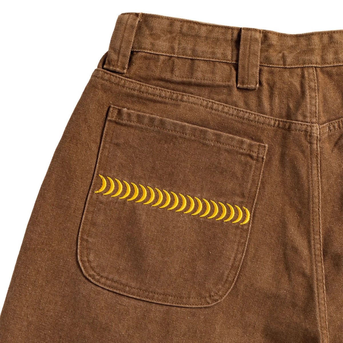 Spitfire Bighead Denim Shorts - Brown 6 Spitfire Bighead Denim Shorts - Brown - Image 4