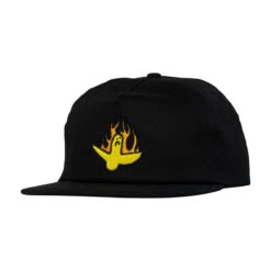 Krooked Fire Bird Hat - Black