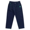 Krooked Eyes Twill Pants - Navy/Green -DADDIES Skate Gear 888560356276 1