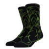 Unity Glow Socks - Black/Green -DADDIES Skate Gear 888560356900 1