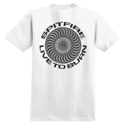 Spitfire Live To Burn Classic T-Shirt - White