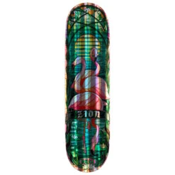 Real Zion Holographic Cathedral Skateboard Deck - 8.38"