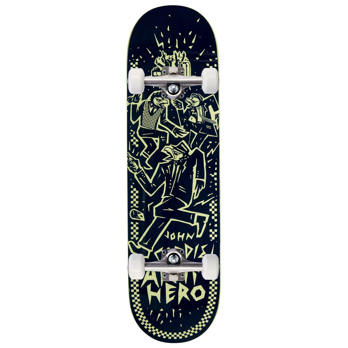 Anti-Hero Cardiel Ruder Bwoys Skateboard Complete - 8.62" 3 Anti-Hero Cardiel Ruder Bwoys Skateboard Complete - 8.62"