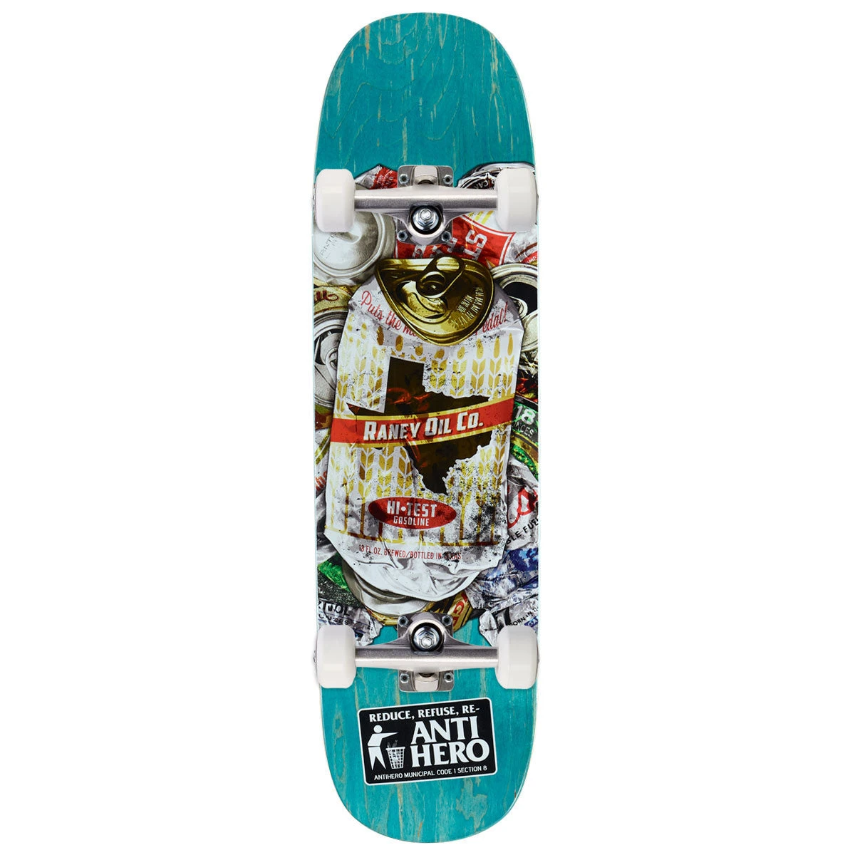 Anti-Hero Raney Refuse Skateboard Complete - 8.63" 3 Anti-Hero Raney Refuse Skateboard Complete - 8.63"