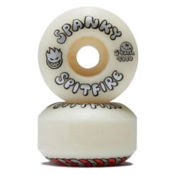 Spitfire F4 99d Classic Spanky Happy Skateboard Wheels - Natural - 54mm -DADDIES Skate Gear 888560364653 2