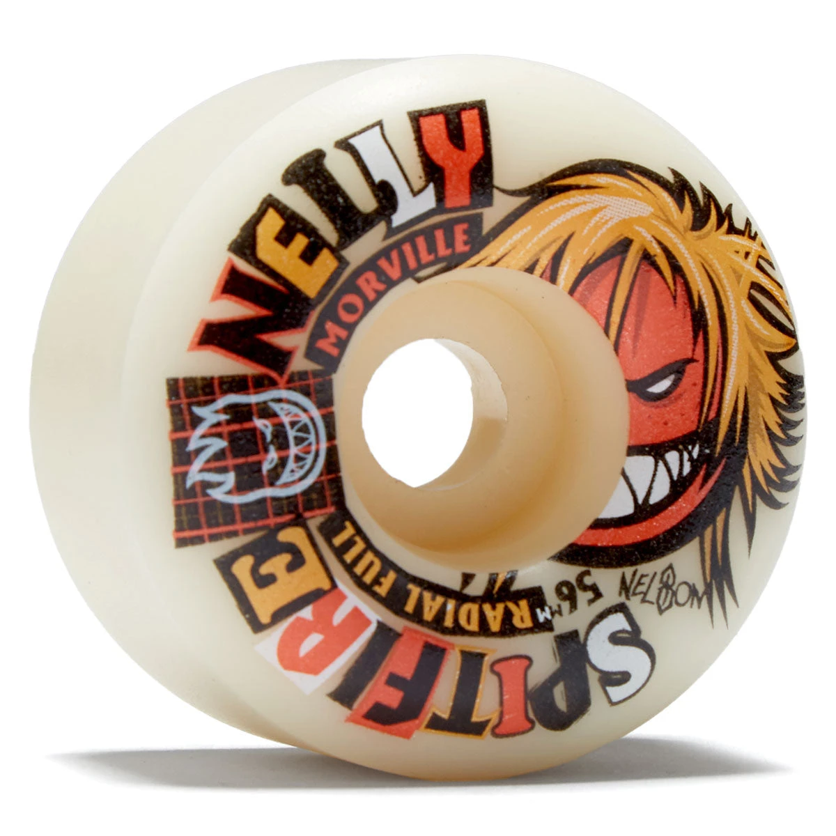 Spitfire F4 99d Radial Full Nelly Morville Rough Cut Skateboard Wheels - Natural - 56mm 3 Spitfire F4 99d Radial Full Nelly Morville Rough Cut Skateboard Wheels - Natural - 56mm