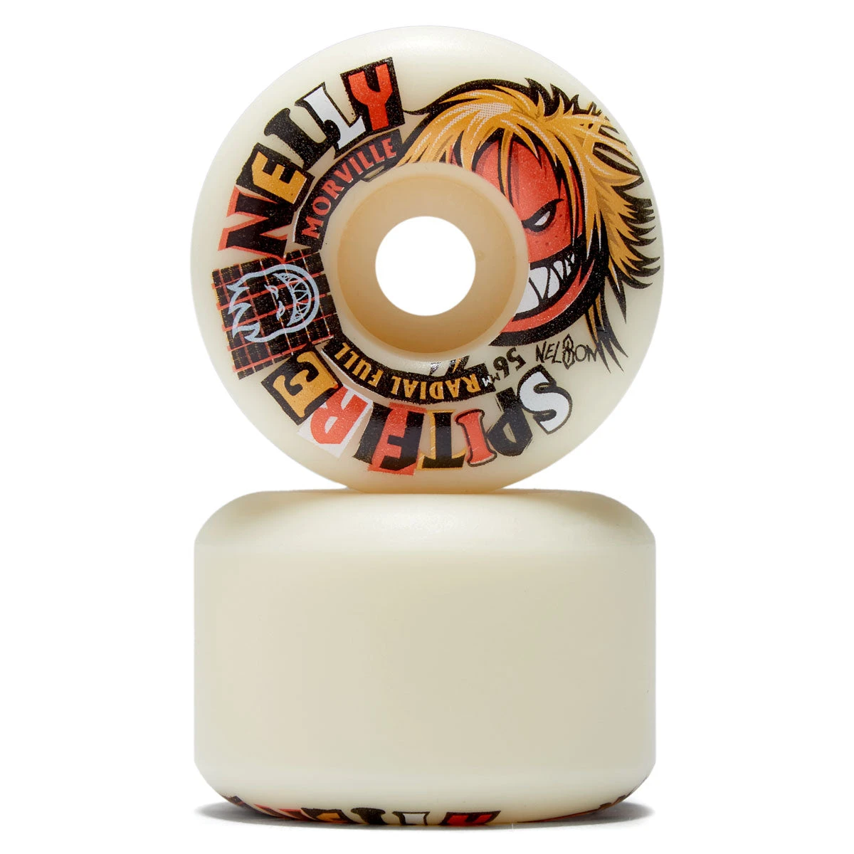 Spitfire F4 99d Radial Full Nelly Morville Rough Cut Skateboard Wheels - Natural - 56mm 4 Spitfire F4 99d Radial Full Nelly Morville Rough Cut Skateboard Wheels - Natural - 56mm - Image 2