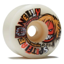 Spitfire F4 99d Radial Full Nelly Morville Rough Cut Skateboard Wheels - Natural - 59mm