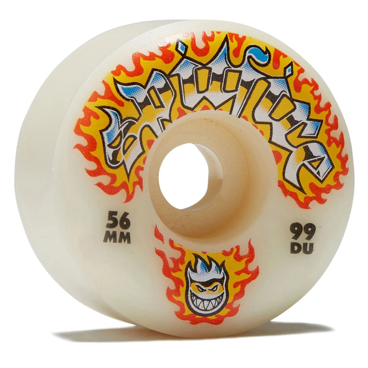 Spitfire F4 99d Chrome Venom Skateboard Wheels - Natural - 56mm 3 Spitfire F4 99d Chrome Venom Skateboard Wheels - Natural - 56mm