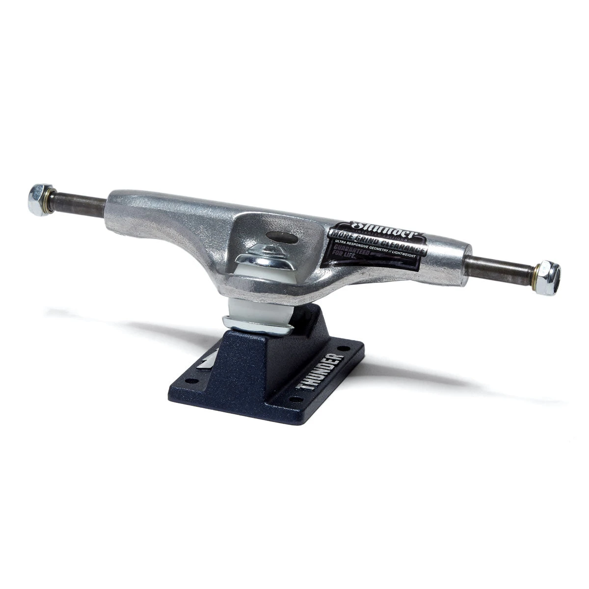 Thunder Suciu Nightwatch Pro Inverted Edition Skateboard Trucks - Polished/Blue - 148mm 3 Thunder Suciu Nightwatch Pro Inverted Edition Skateboard Trucks - Polished/Blue - 148mm