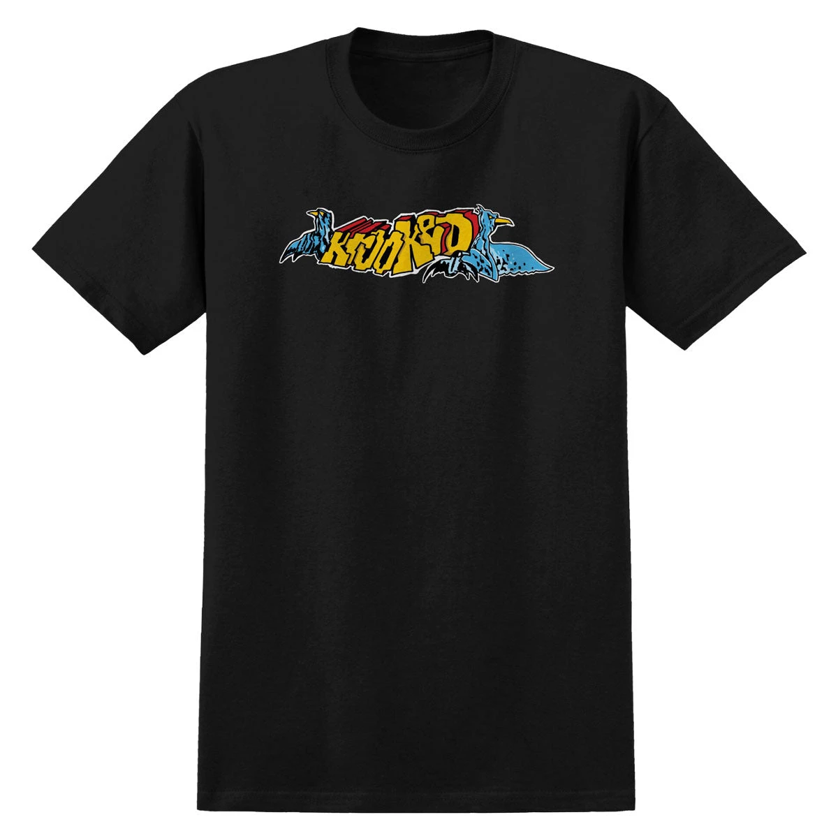 Krooked Raptors T-Shirt - Black 3 Krooked Raptors T-Shirt - Black