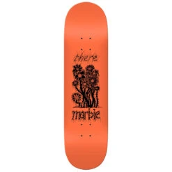 There Marbie I Picked You Some Flowers Skateboard Deck - Orange - 8.50"