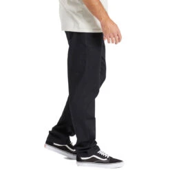 Brixton Choice Chino Regular Pants - Black -DADDIES Skate Gear 888588749159 2