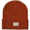 Brixton Woodburn Watch Beanie - Rust Orange -DADDIES Skate Gear 888588929971 1