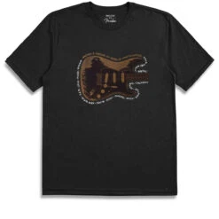 Brixton X Fender Strat Tailored T-Shirt - Black