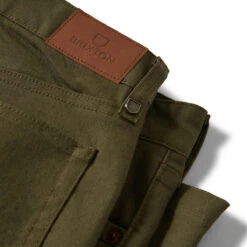 Brixton Builders 5 Pocket Pants - Ivy Green 8 Brixton Builders 5 Pocket Pants - Ivy Green -DADDIES Skate Gear 888588957622 3