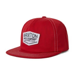Brixton Coleson Hp Snapback Hat - Red